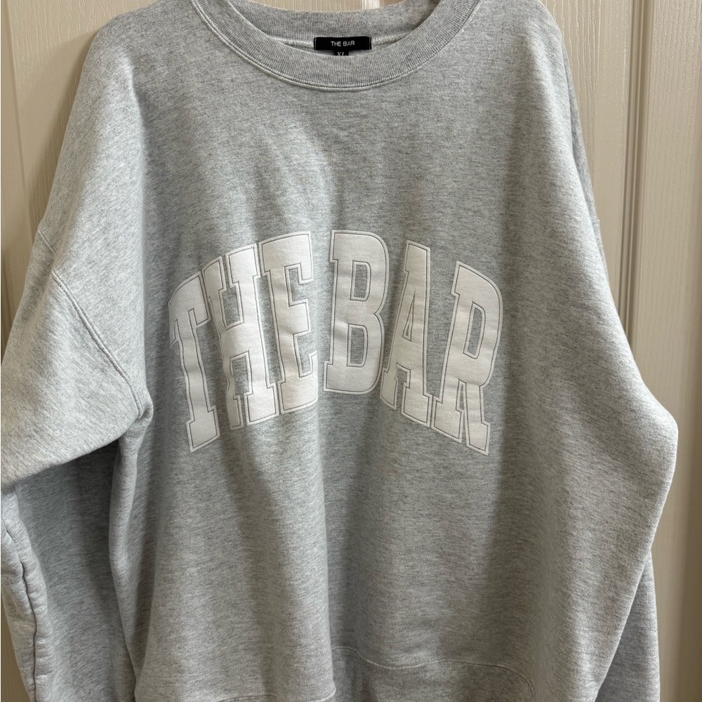 The Bar Gray Sweater